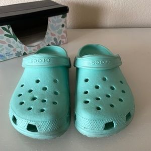 Blue Crocs